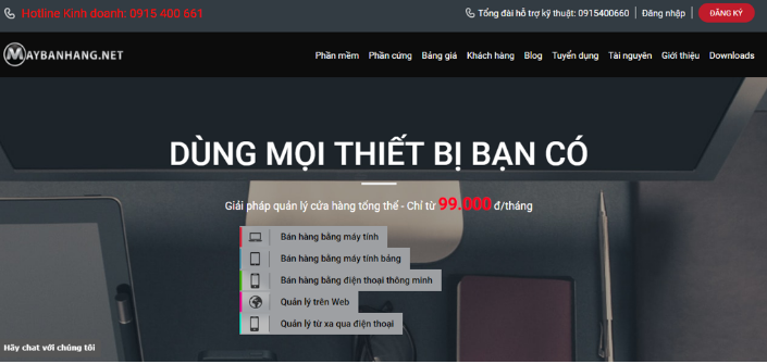 Phần mềm quản lý bán hàng Maybanhang.Net