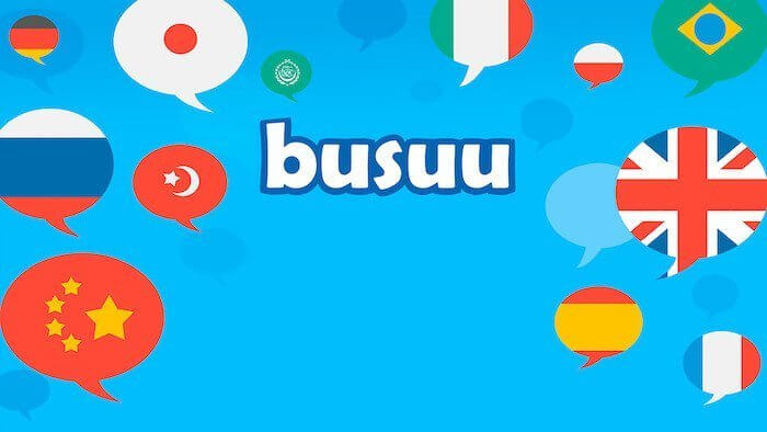 Phần mềm học tiếng anh Busuu