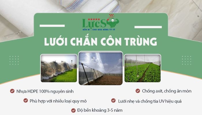 Đơn vị bán lưới nông nghiệp Lực Sĩ