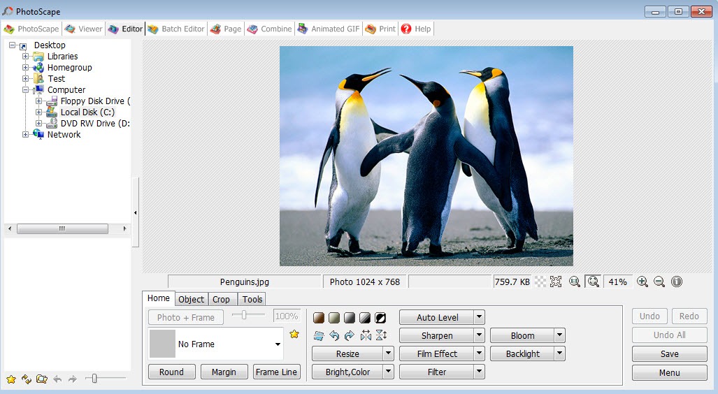 Giới thiệu phần mềm PhotoScape 3.7