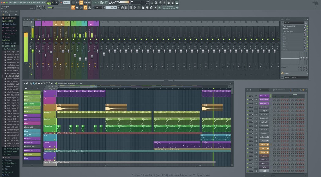 Tính năng nổi bật của FL Studio 12