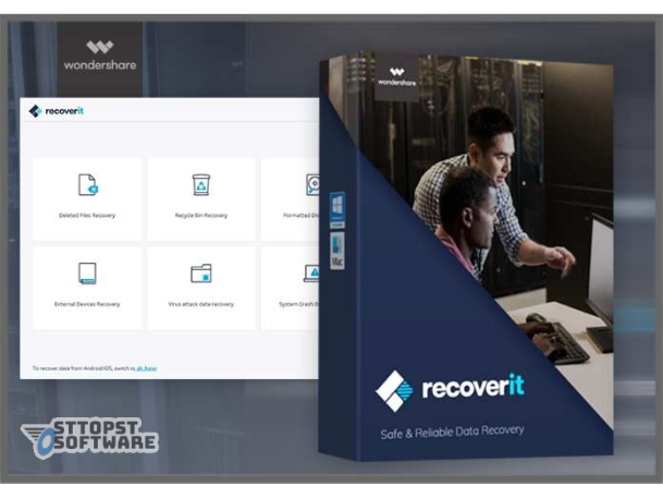 Tải Wondershare Recoverit full crack miễn phí