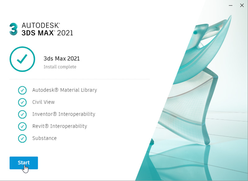 Hướng dẫn cài đặt AutoDesk 3Ds Max 2021 full crack