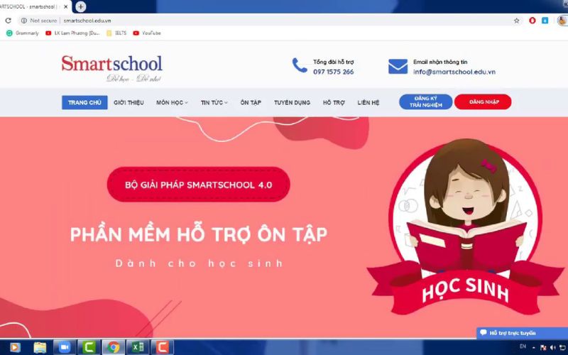 Smartschool phần mềm quản lý trường học