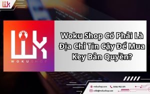 Mua key bản quyền chính hãng an toàn tại Woku Shop