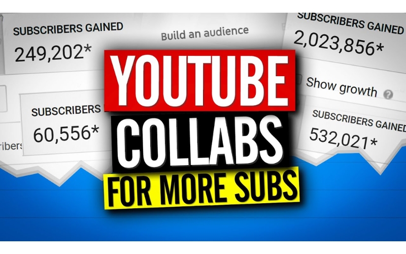 hợp tác trên kênh youtube